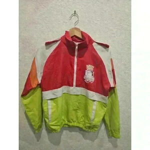 Vintage Collection 90s! Windbreaker Derty Laundry Sz Medium
